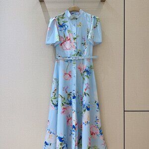 LEO LIN New Light Blue Dress